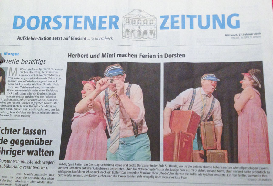 Dorstener Zeitung 27. Feber 2019